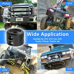 80310012 WSAYS Winch Cable Hook Stopper Atv Utv Orv Trailers #3