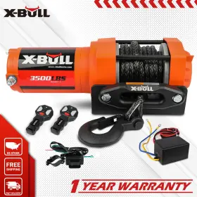 768807191207 X-BULL Electric Winch Synthetic Rope Wireless