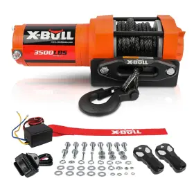 768917749220 X-BULL Electric Winch Synthetic Rope Wireless