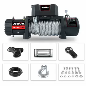 MBT6110544618432QV X-BULL Electric Winch Steel Cable Wireless #2