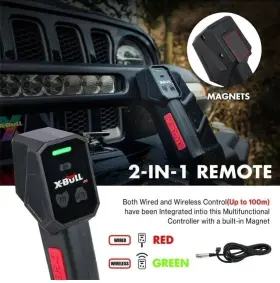 USAM-XBCB002 X-BULL Box Winch Control Xpv Multifuction