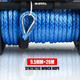 USEB-XBEW006-S X-BULL Electric Winch Synthetic Rope Towing #3