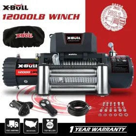 USEB-XBEW011-S X-BULL Electric Winch Steel Cable Trailer 4WD