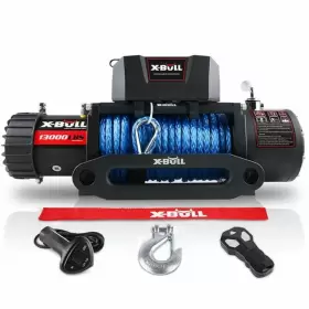 USEB-XBEW021-W X-BULL Electric Winch Synthetic Rope Suv Jeep