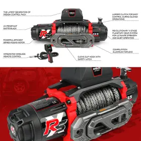 USEB-XBEW024 X-BULL Electric Winch Synthetic Rope Towing #3
