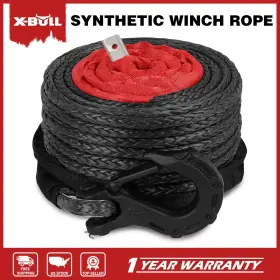 USEB-XBWR007 X-BULL Synthetic Winch Rope Recovery 4X4