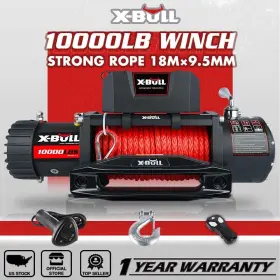 W121843630 X-BULL Electric Winch Synthetic Rope Towing Car