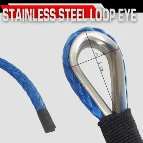 793288546611 XAYJRRV Synthetic Winch Rope Sleeve #2