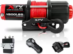 788505845769 XPV AUTO Winch Electric Towing Atv Utv Synthetic
