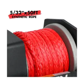 USAM-XPVEW011 XPV AUTO Electric Winch Synthetic Rope Towing #3
