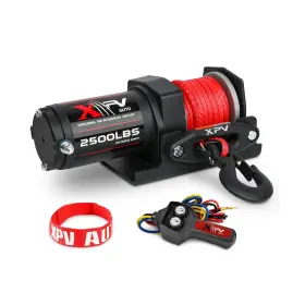 USAM-XPVEW011 XPV AUTO Electric Winch Synthetic Rope Towing
