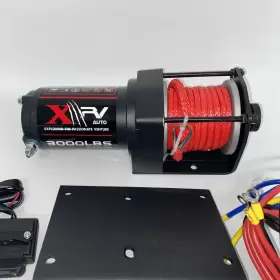 USAM-XPVEW001S XPV Auto Electric Winch Synthetic Rope Utv Atv #2
