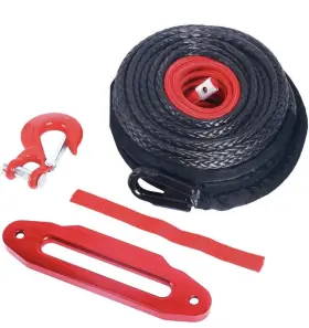 SH-0231 YAETEK Synthetic Winch Rope Line Recovery Cable Hawse #2
