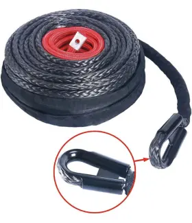 SH-0231 YAETEK Synthetic Winch Rope Line Recovery Cable Hawse #3