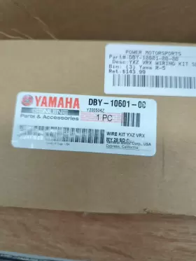 DBY-10199-00 YAMAHA Vrx Winch Wiring Mounting Kit 2500 Yxz #3