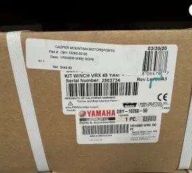 DBY-10260-50-00 YAMAHA Vrx Winch Wire Rope Warn
