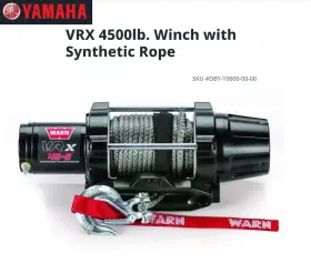 DBY-10600-00-00 YAMAHA Vrx Winch Synthetic Yxz Wolverine