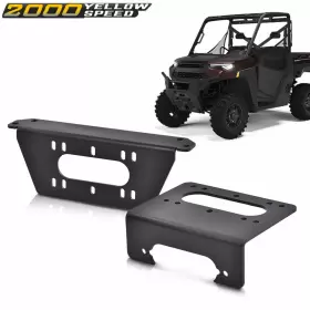 Y-03WMB0003A POLARIS Winch Mount Plate Kit Xp 1000 4X4 Ranger #3