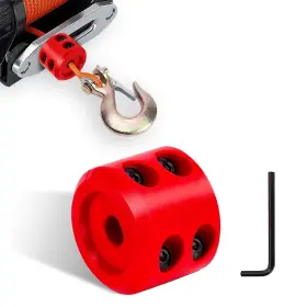 YUMXJXS2400RE-1PC YUMFUGU Car Winch Hook Stopper Pvc Cable