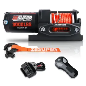 USAM-SPEW017 ZESUPER Electric Winch Towing Atv Utv Wireless