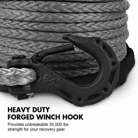 778716313256 ZESUPER Synthetic Winch Rope Dyneema Strand Car #3