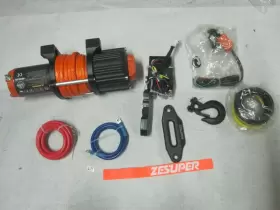 780317175225 ZESUPER Waterproof Electric Synthetic Rope Winch