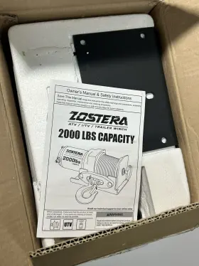 USAM-ZTEW01 ZOSTERA Atv Utv Winch Electric Rope #3