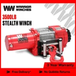 Stealth 3,500lb 12v Electric Winch - Steel Rope For Car Trailer Atv Utv. Fixed Price $119.99.