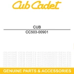 Cub Cadet 503-00901 Pin 9.5x40 Challenger Mx750 Mx550 Eps Cx750 Crew 750 550 4x4. Fixed Price $14.95.