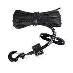 Synthetic Winch Rope Kit - 1/4"x50ft 10,000lb For Atv Suv W/ Hook. Fixed Price $38.05.