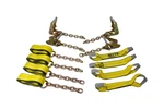 Mytee Products Roll Back Tie Down System Chain Ends 8 Point Kit For .... Fixed Price $116.36.
