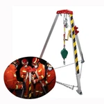 Techtongda 99ft Wire Rope Aluminum Confined Space Tripod Kit 1800lbs Winch. Fixed Price $436.17.