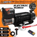 Mnemosyne Electric Winch 13500lbs 12v Synthetic Rope Towing Trailer 4wd 4x4. Fixed Price $319.90.