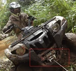 Yamaha Atv Warn 2500lb Vantage Winch W/ Steel Cable- Aba-f740c-t0-00. Fixed Price $174.99.