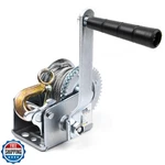 Profline 600lbs Hand Winch Steel Cable Boat Trailer Two-way Ratchet Gea. Fixed Price $44.99.