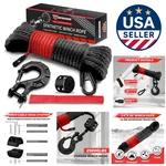 Ultra-strong Off-road Winch Rope Kit: 10,000 Lbs Synthetic Cable With Protection. Fixed Price $68.99.