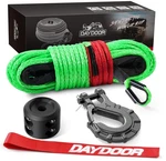 Daydoor Synthetic Winch Rope, 1/4 Inch X 50ft 50ft, Green. Fixed Price $54.88.