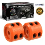 Autmatch Winch Cable Hook Stopper Fits Wire & Synthetic Ropes For Atv/utv,orange. Fixed Price $18.99.