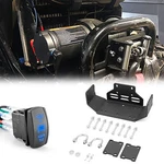 Front Bumper Heavy Winch Mount Bracket+winch Switch For Honda Pioneer 500 520. Fixed Price $54.99.