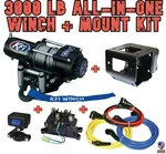 3000 Lb Kfi Winch/mount Combo - 2003 Polaris Sportsman 600. Fixed Price $371.90.