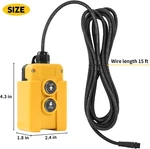 Dump Trailer Remote Control Switch, Briidea 4 Wire 12v Double Acting Hydraulic. Fixed Price $40.43.