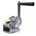 800lbs Hand Winch Steel Cable Boat Trailer Twoway Ratchet Gear Manual Winc. Fixed Price $41.29.