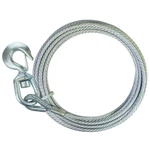 Vulcan Steel Core Winch Cable - Swivel Hook 3/8''x75' 14000 Lbs Mbs. Fixed Price $97.99.