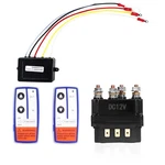 12v 250a Winch Solenoid Relay Contactor With 2pcs Remote Control Kit, R.... Fixed Price $63.61.