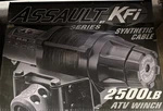 Kfi Assault Series 2500 Lb Winch #am25. Fixed Price $175.00.