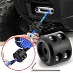 Atv Utv Winch Stopper Rubber Heavy Duty Cable Line Saver Waterproof Rope Hook. Fixed Price $9.99.