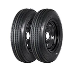 Garveetech 2-pack Trailer Tire On Rim 5.30-12 530-12 5.30x12 Tires An.... Fixed Price $108.08.