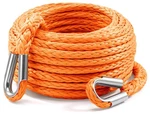 3/8" X 50ft Synthetic Winch Rope Extension 26,500lb Atv Utv Truck Orange. Fixed Price $60.99.