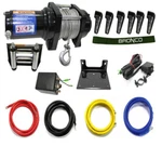 Bronco Products 2500 Lb Winch,steel Cable Ac-12015. Fixed Price $208.63.