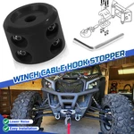Winch Stopper Stop Rubber Heavy Duty Cable Line Waterproof Rope Hook Atv Utv. Fixed Price $6.99.